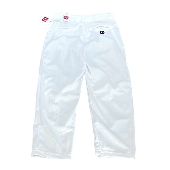 Wilson White Baseball Pants, Size YL, NWT - Picture 2 of 10